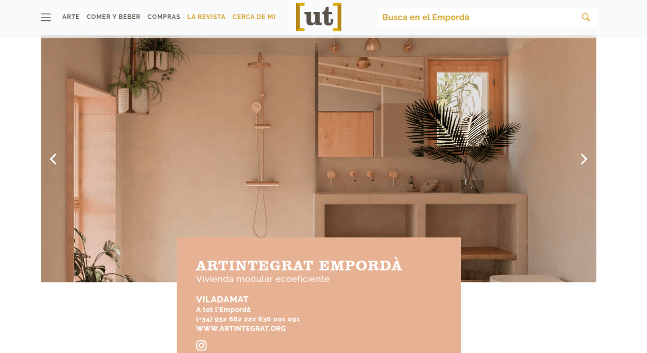 Publicació_UT Magazine_Art Integrat_Arquitectura